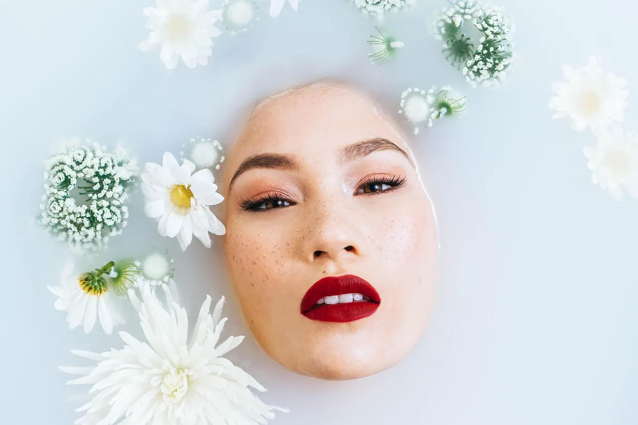 fluffy dog after bath